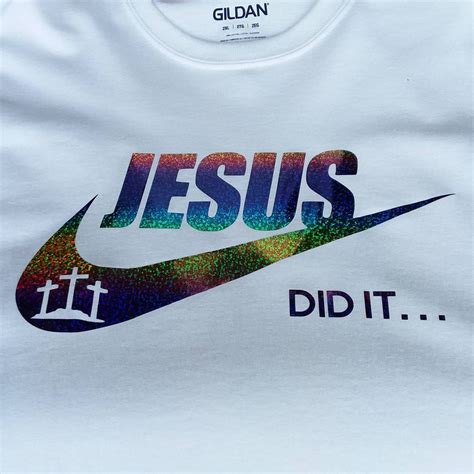 nike jesus did it.